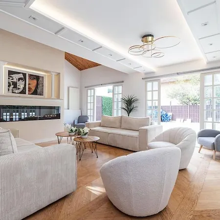 וילה Stunning Juan Les Pins 4 Bed With Pool *